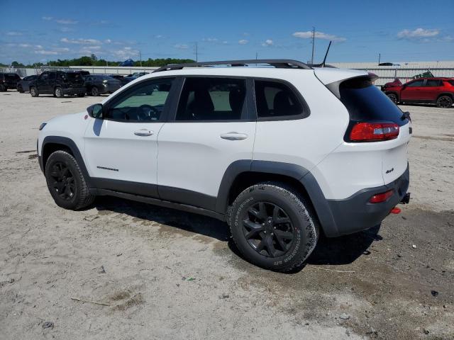 1C4PJMBS5GW246289 - 2016 JEEP CHEROKEE TRAILHAWK WHITE photo 2