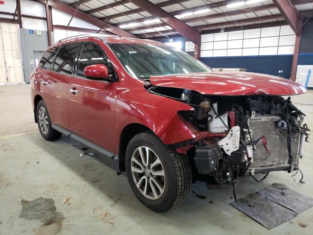 5N1AR2MM7FC722880 - 2015 NISSAN PATHFINDER S RED photo 4