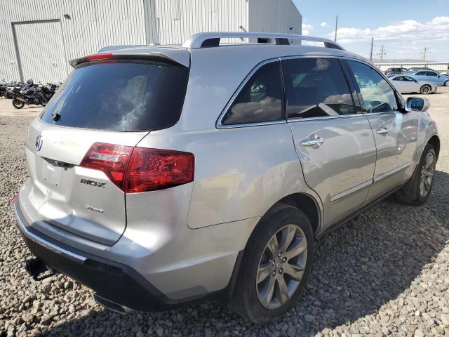 2HNYD2H52BH526898 - 2011 ACURA MDX ADVANCE SILVER photo 3