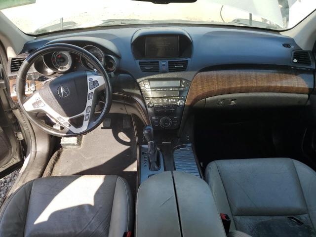 2HNYD2H52BH526898 - 2011 ACURA MDX ADVANCE SILVER photo 8
