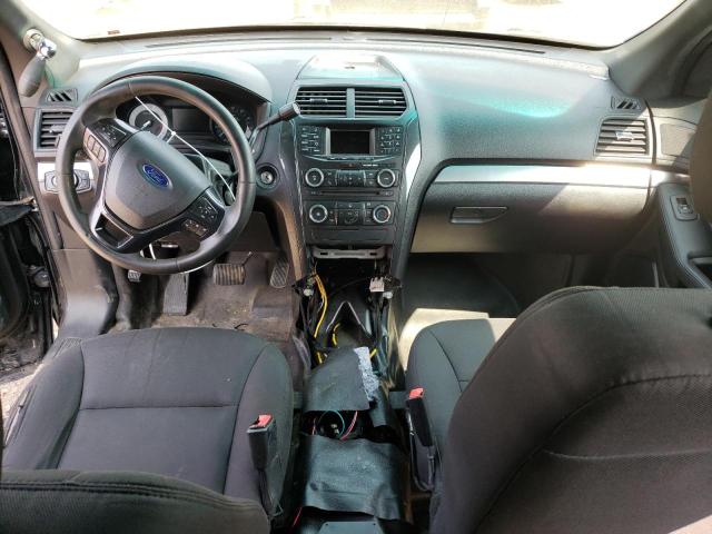 1FM5K8AR7GGD16018 - 2016 FORD EXPLORER POLICE INTERCEPTOR BLACK photo 8