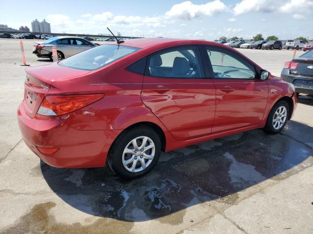 KMHCT4AE1DU463281 - 2013 HYUNDAI ACCENT GLS RED photo 3