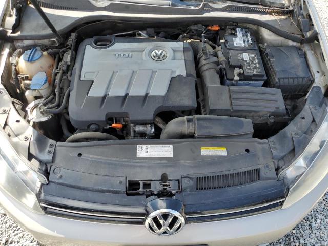 3VWPL7AJ8DM687251 - 2013 VOLKSWAGEN JETTA TDI GOLD photo 11