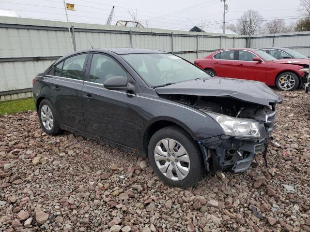 1G1PC5SH3C7353875 - 2012 CHEVROLET CRUZE LS BLACK photo 4