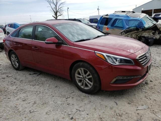 5NPE24AA6FH134246 - 2015 HYUNDAI SONATA ECO RED photo 4