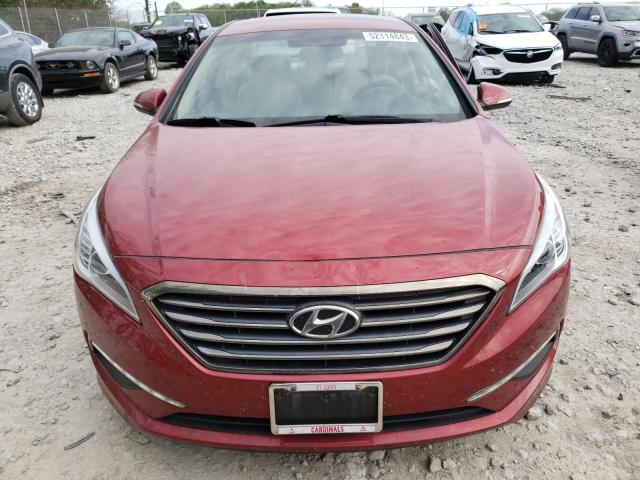 5NPE24AA6FH134246 - 2015 HYUNDAI SONATA ECO RED photo 5