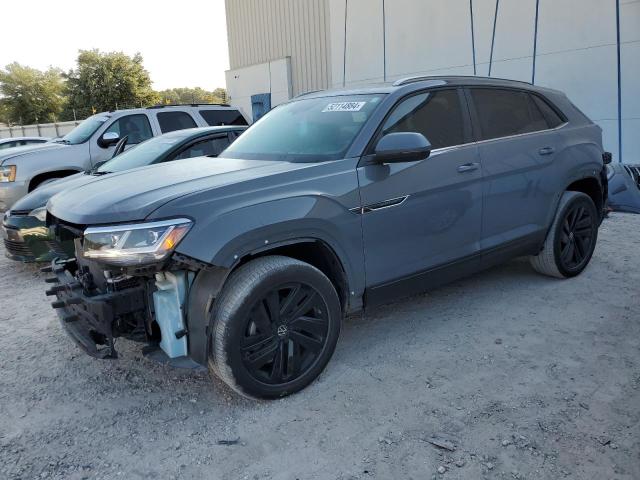 1V2JE2CA3NC206276 - 2022 VOLKSWAGEN ATLAS CROS SE Серый фото 1