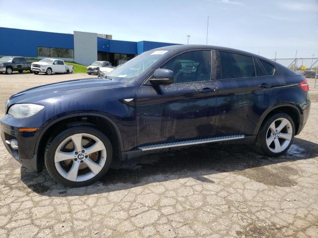 5UXFG8C59ALZ94481 - 2010 BMW X6 XDRIVE50I BLUE photo 1