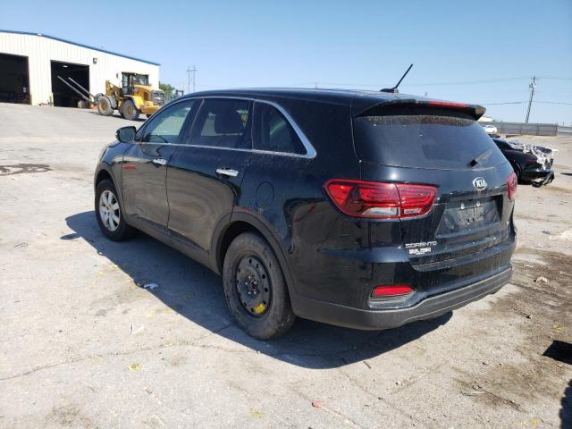 5XYPG4A35KG592731 - 2019 KIA SORENTO L BLACK photo 3