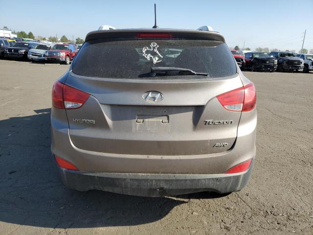 KM8JUCAC6BU156599 - 2011 HYUNDAI TUCSON GLS BROWN photo 6