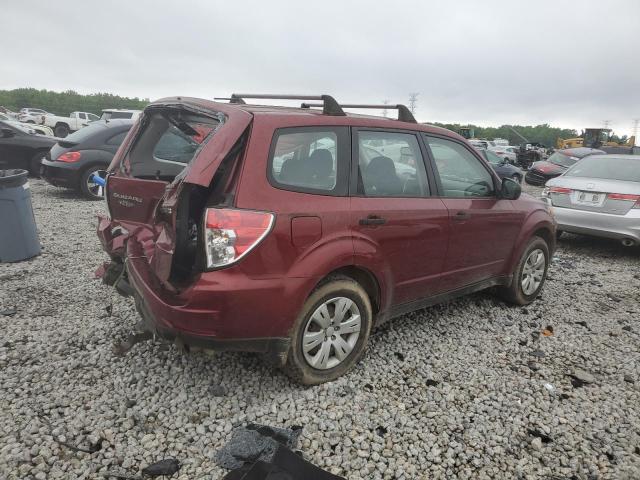 JF2SH61659H769679 - 2009 SUBARU FORESTER 2.5X MAROON photo 3