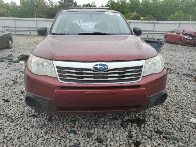 JF2SH61659H769679 - 2009 SUBARU FORESTER 2.5X MAROON photo 5