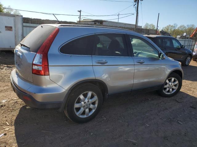 JHLRE48708C014916 - 2008 HONDA CR-V EXL SILVER photo 3