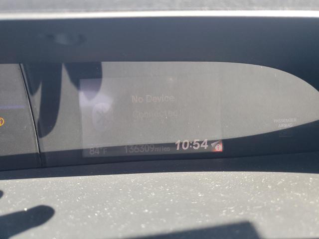 2HGFG3B00CH515554 - 2012 HONDA CIVIC EXL BLUE photo 9