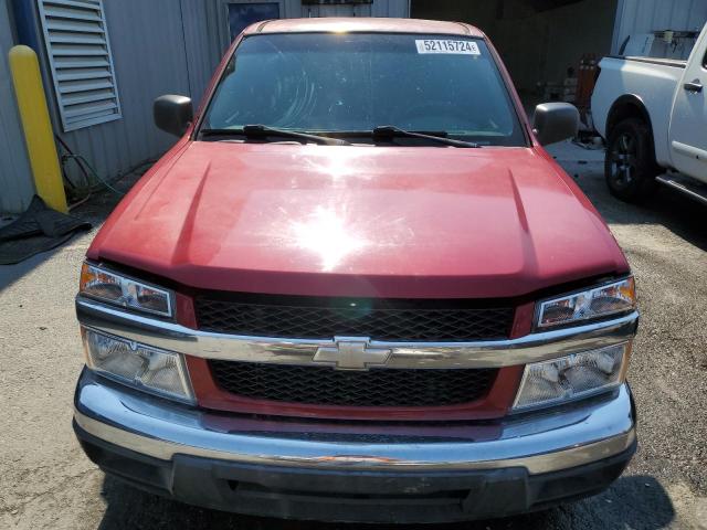 1GCCS136568313584 - 2006 CHEVROLET COLORADO BURGUNDY photo 5