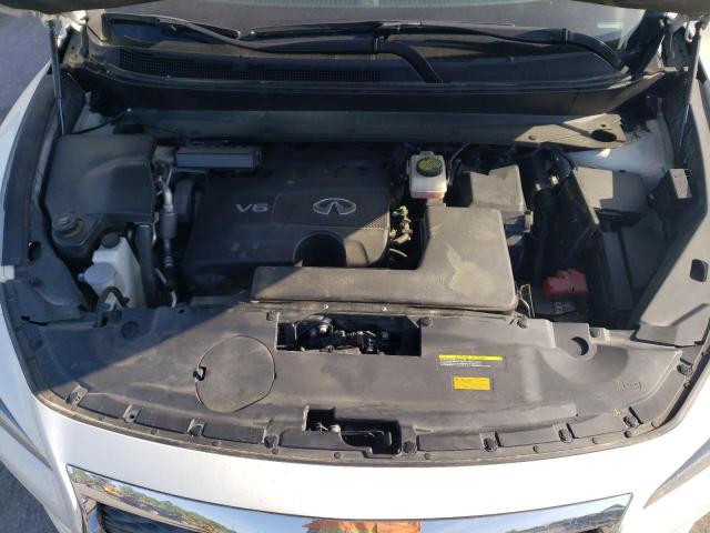 5N1DL0MM6HC512227 - 2017 INFINITI QX60 WHITE photo 12