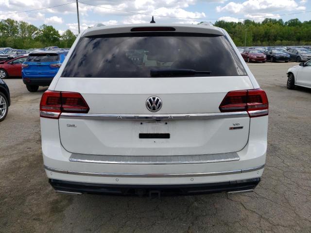1V2RR2CA7KC583289 - 2019 VOLKSWAGEN ATLAS SEL WHITE photo 6