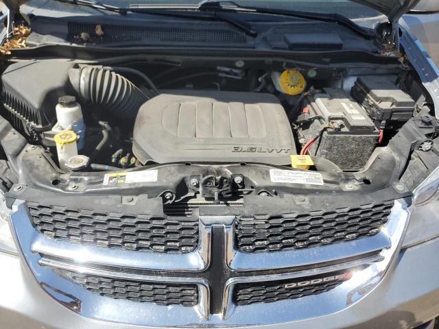 2C4RDGCG4KR735666 - 2019 DODGE GRAND CARA SXT SILVER photo 12