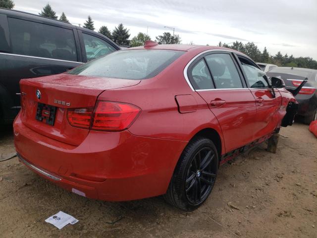 WBA3D5C52EKX98130 - 2014 BMW 328 D XDRIVE RED photo 3