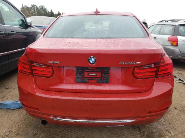 WBA3D5C52EKX98130 - 2014 BMW 328 D XDRIVE RED photo 6