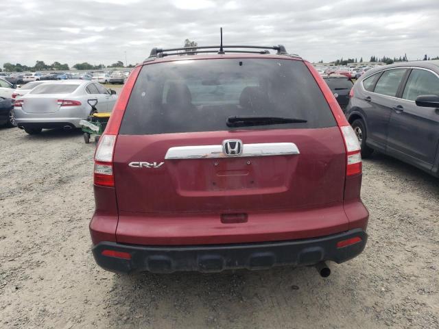 5J6RE38589L021825 - 2009 HONDA CR-V EX BURGUNDY photo 6