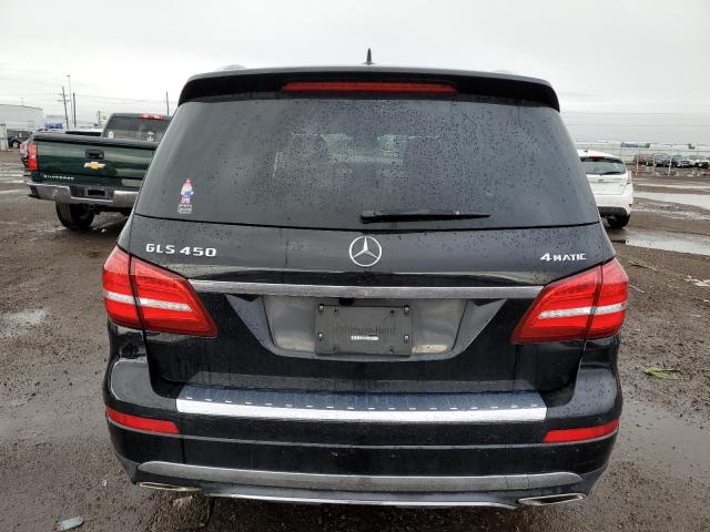 4JGDF6EE4HA796275 - 2017 MERCEDES-BENZ GLS 450 4MATIC BLACK photo 6