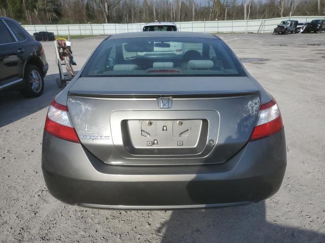 2HGFG12648H512382 - 2008 HONDA CIVIC LX SILVER photo 6