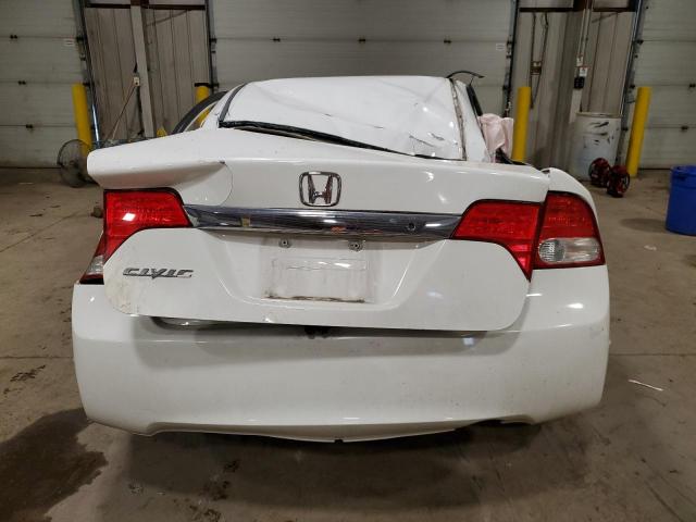 2HGFA1F58AH540341 - 2010 HONDA CIVIC LX WHITE photo 6