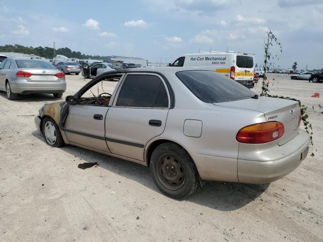 1Y1SK52801Z405142 - 2001 CHEVROLET GEO PRIZM BASE TAN photo 2