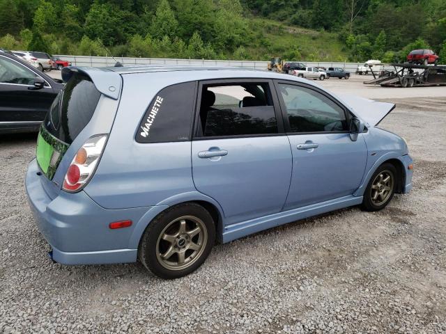 JS2RD61H455300322 - 2005 SUZUKI AERIO SX BLUE photo 3