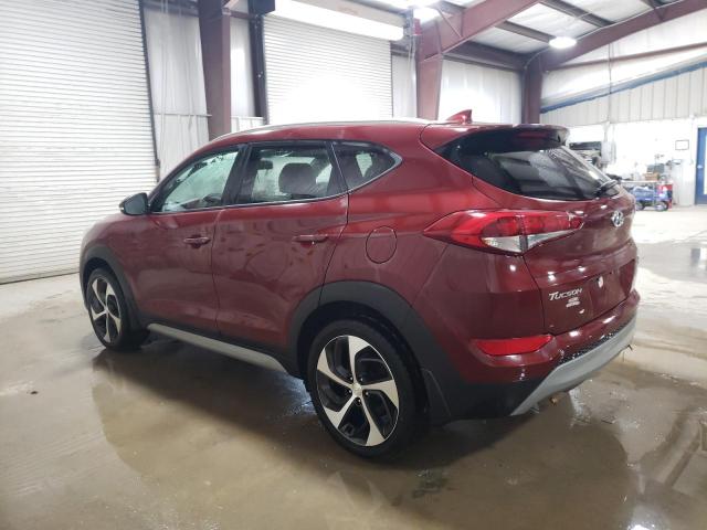 KM8J3CALXJU790743 - 2018 HYUNDAI TUCSON SPORT BURGUNDY photo 2