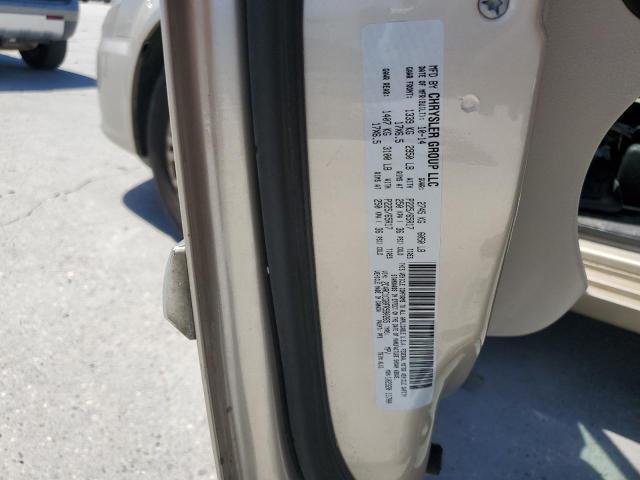 2C4RC1CG8FR590265 - 2015 CHRYSLER TOWN & COU TOURING L BEIGE photo 13