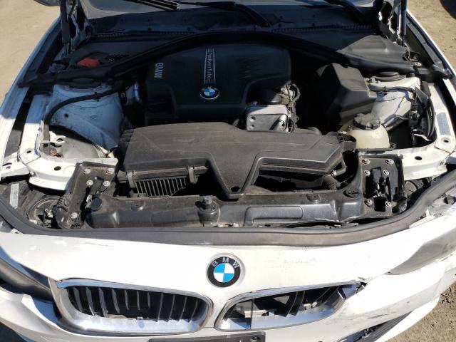 WBA3A5C52EF605301 - 2014 BMW 3 SERIES I WHITE photo 11
