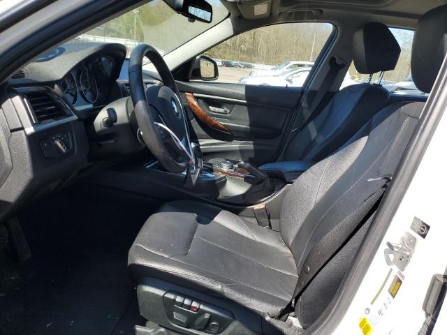 WBA3A5C52EF605301 - 2014 BMW 3 SERIES I WHITE photo 7