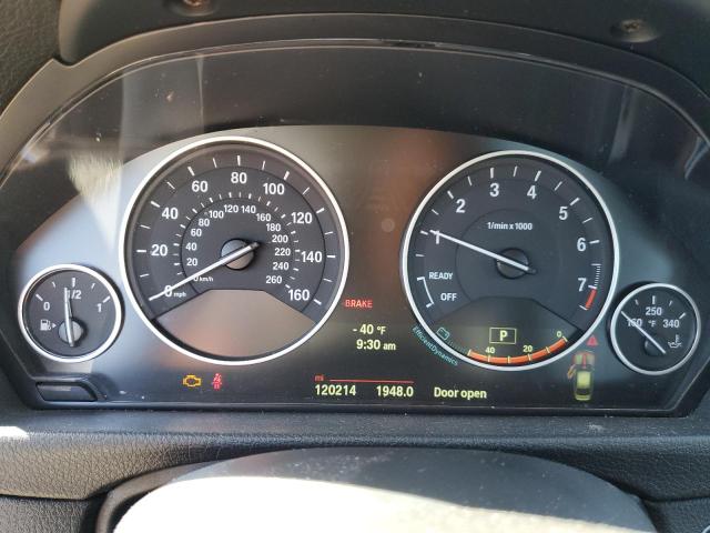 WBA3A5C52EF605301 - 2014 BMW 3 SERIES I WHITE photo 9