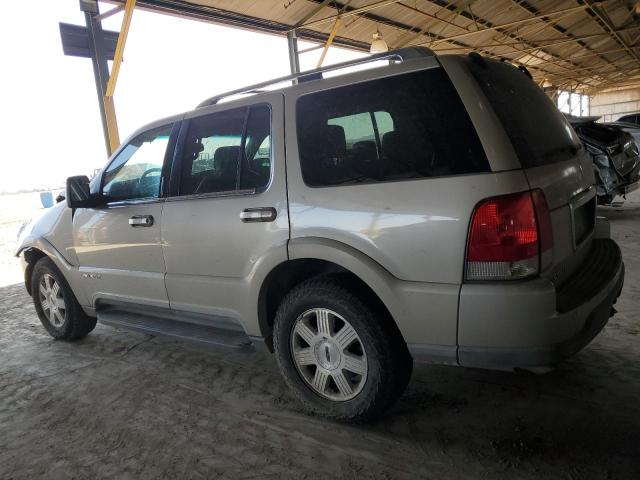 5LMEU68HX4ZJ09938 - 2004 LINCOLN AVIATOR კრემისფერი ფოტო 2