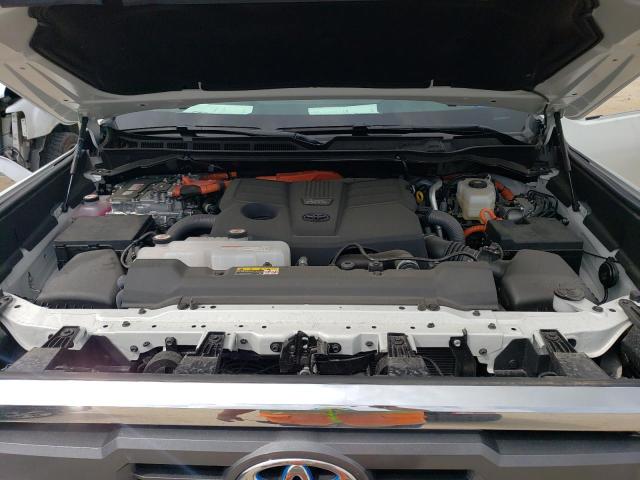 5TFMC5DB3PX013862 - 2023 TOYOTA TUNDRA CREWMAX PLATINUM Weiß Foto 11