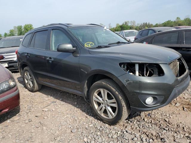 5XYZH4AGXCG098228 - 2012 HYUNDAI SANTA FE SE GRAY photo 4