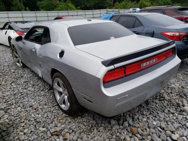 2B3LJ74W99H502601 - 2009 DODGE CHALLENGER SRT-8 银色 照片 2