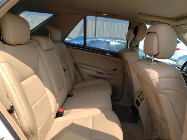4JGBB8GB5BA683881 - 2011 MERCEDES-BENZ ML 350 4MATIC WHITE photo 11