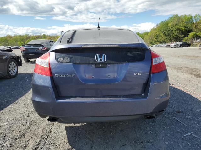 5J6TF1H3XCL003081 - 2012 HONDA CROSSTOUR EX BLUE photo 6