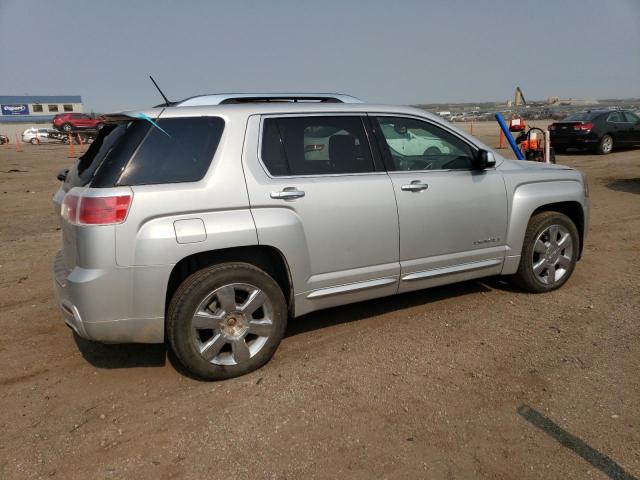 2GKFLZE37E6212695 - 2014 GMC TERRAIN DENALI SILVER photo 3