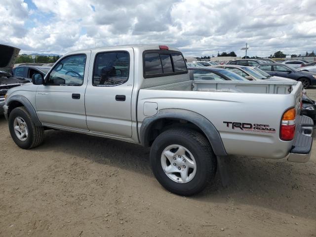 5TEGN92N92Z056955 - 2002 TOYOTA TACOMA DOUBLE CAB PRERUNNER SILVER photo 2