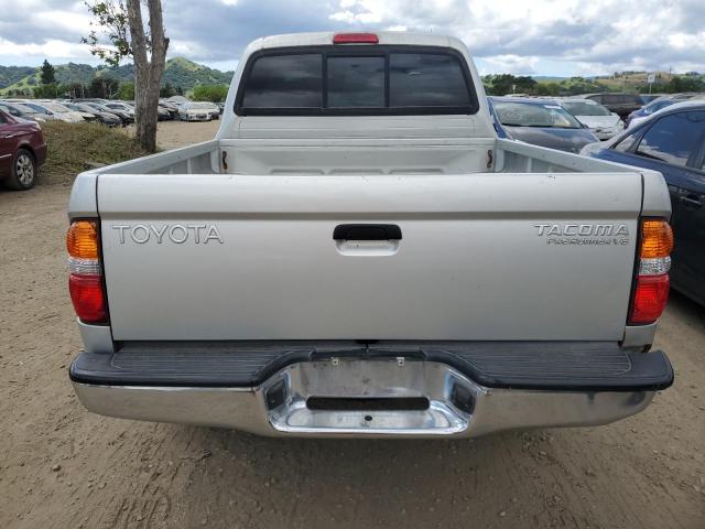 5TEGN92N92Z056955 - 2002 TOYOTA TACOMA DOUBLE CAB PRERUNNER SILVER photo 6