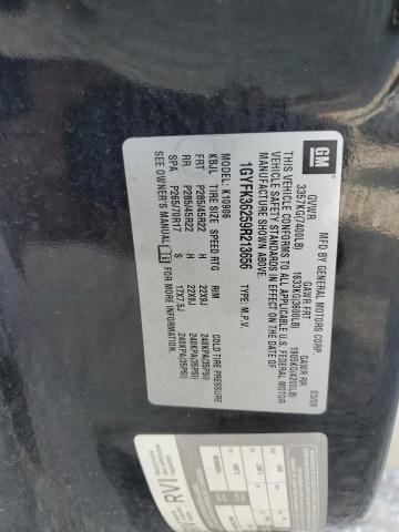 1GYFK36259R213656 - 2009 CADILLAC ESCALADE ESV PLATINUM შავი ფოტო 13