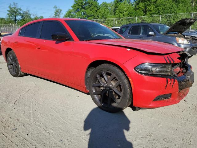 2C3CDXBG3MH532112 - 2021 DODGE CHARGER SXT RED photo 4