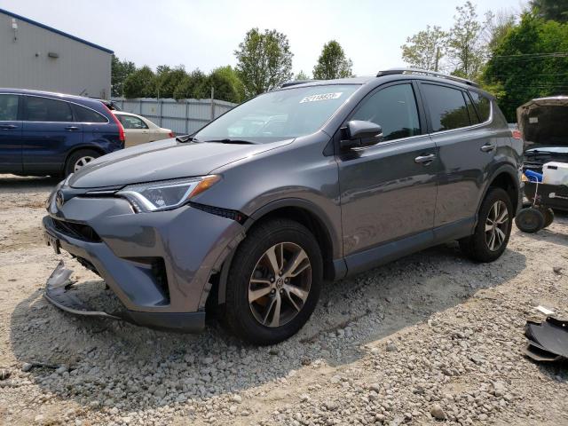 2T3RFREV7JW810768 - 2018 TOYOTA RAV4 ADVENTURE GRAY photo 1