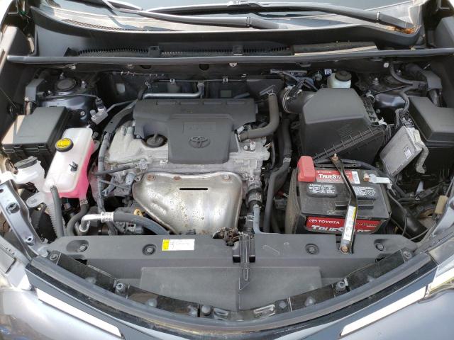 2T3RFREV7JW810768 - 2018 TOYOTA RAV4 ADVENTURE GRAY photo 12