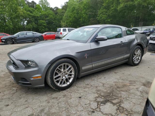 1ZVBP8AM1E5303459 - 2014 FORD MUSTANG CHARCOAL photo 1