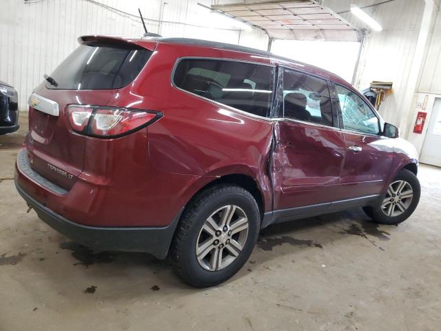 1GNKVGKD4GJ318363 - 2016 CHEVROLET TRAVERSE LT MAROON photo 3